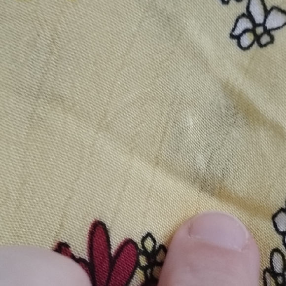 Free People Yellow Floral Hidden Hills Maxi Kimono Boho Feminine Casual - Picture 8 of 16